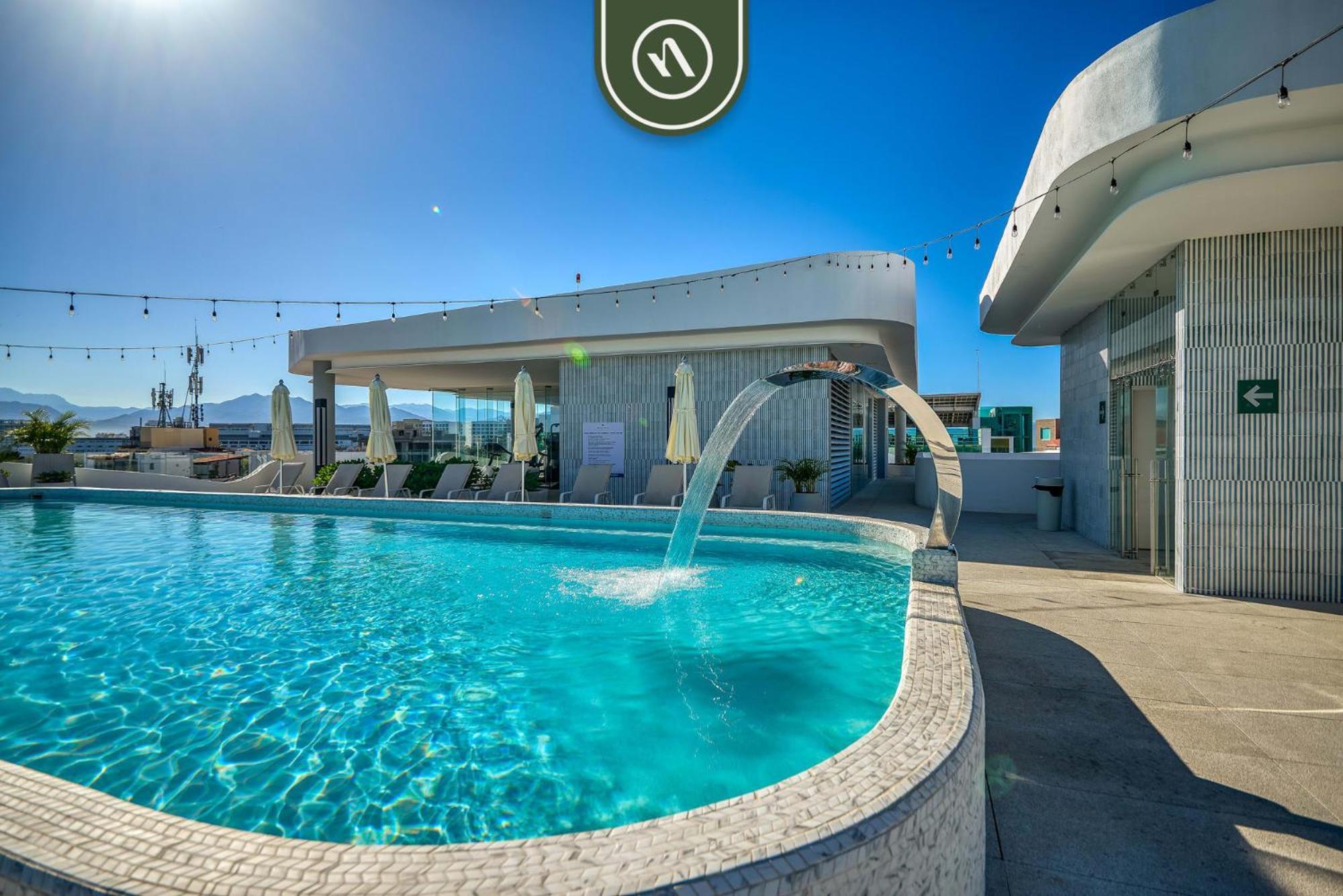 Boho-Style 2 Bedroom Condo - Marina - Rooftop Pool Nuevo Vallarta Exterior photo